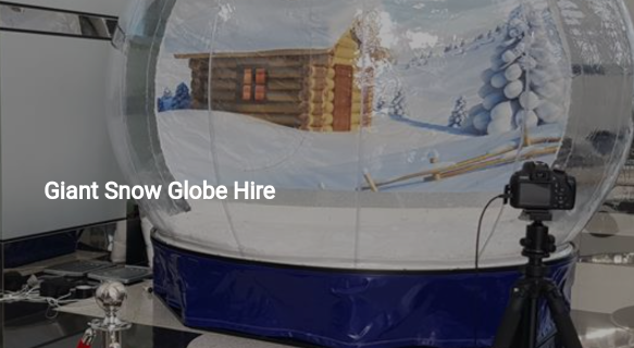 Giant Inflatable Snow Globe